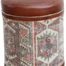 Kilim Rug & Leather Ottoman at online8 furniture store Auckland