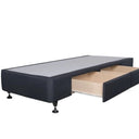 King Single Base with Two Drawers - NZ Made at online8 furniture store Auckland