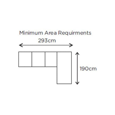 Kristie Sofabed with Chaise - 4 Seater at online8 furniture store Auckland