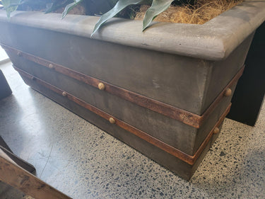 La Terre Rectangular Planter Fossil at online8 furniture store Auckland