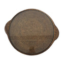 Large Rattan Cheese Tray with Glass at online8 furniture store Auckland