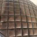 Leather & Canvas Ottoman/Stool at online8 furniture store Auckland