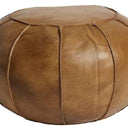 Leather Ottoman | Pouf at online8 furniture store Auckland