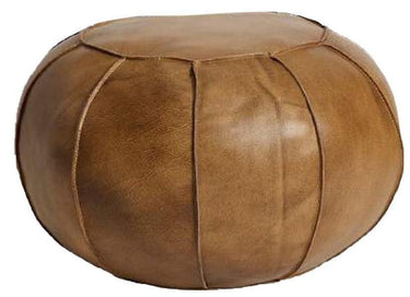 Leather Ottoman | Pouf at online8 furniture store Auckland