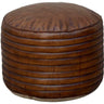 Leather Ottoman | Pouf at online8 furniture store Auckland