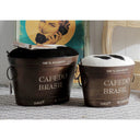 Leather Top Stool Set/2 at online8 furniture store Auckland