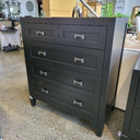 Leonard Island Life Chest Drawers Black at online8 furniture store Auckland