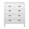 Leonard Island Life Chest Drawers White at online8 furniture store Auckland