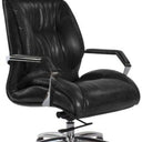 Lincoln Vintage Leather Adjustable Chair - Belon Black at online8 furniture store Auckland