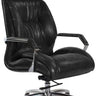 Lincoln Vintage Leather Adjustable Chair - Belon Black at online8 furniture store Auckland