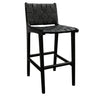 London Barstool - Teak Black at online8 furniture store Auckland