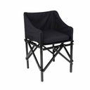 Long Island Folding Director Chair Black at online8 furniture store Auckland