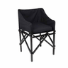 Long Island Folding Director Chair Black at online8 furniture store Auckland