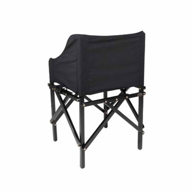 Long Island Folding Director Chair Black at online8 furniture store Auckland