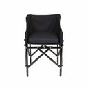 Long Island Folding Director Chair Black at online8 furniture store Auckland