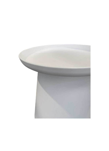 Low Romi Side Table White at online8 furniture store Auckland