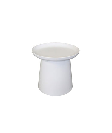Low Romi Side Table White at online8 furniture store Auckland