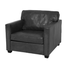 Madison 1 Seater Armchair - Belon Black at online8 furniture store Auckland