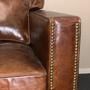Madison 1 Seater Armchair - Vintage Cigar at online8 furniture store Auckland