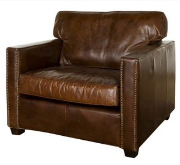Madison Armchair Vintage Cigar