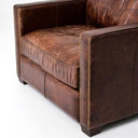 Madison 1 Seater Armchair - Vintage Cigar at online8 furniture store Auckland