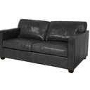 Madison 2 Seater Sofa - Belon Black at online8 furniture store Auckland