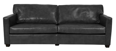 Madison 3 Seater Sofa - Belon Black at online8 furniture store Auckland