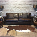 Madison Vintage Leather 3 Seater Sofa - Vintage Cigar at online8 furniture store Auckland
