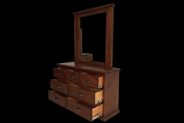 Mammoth Dresser with Mirror at online8 furniture store Auckland