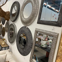 Marrakesh Mirror Rectangle Silver at online8 furniture store Auckland