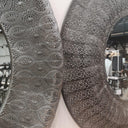 Marrakesh Mirror Round Black at online8 furniture store Auckland