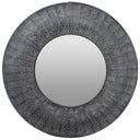 Marrakesh Mirror Round Black at online8 furniture store Auckland