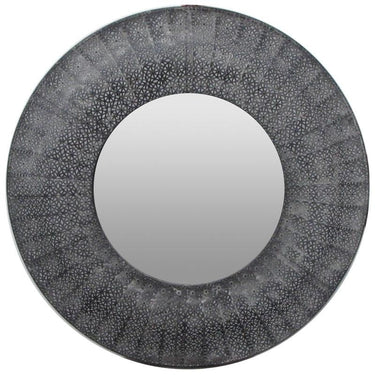 Marrakesh Mirror Round Black at online8 furniture store Auckland