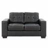 Metro 2 Seat Sofa - Black at online8 furniture store Auckland