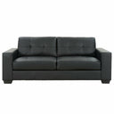 Metro 3 Seat Sofa - Black at online8 furniture store Auckland