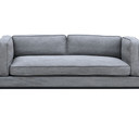 Metropolis 3 Seat Sofa - Elephant Grey at online8 furniture store Auckland