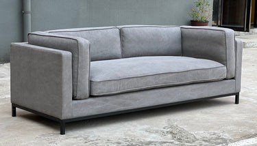 Metropolis 3 Seat Sofa - Elephant Grey at online8 furniture store Auckland