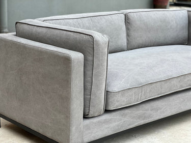 Metropolis 3 Seat Sofa - Elephant Grey at online8 furniture store Auckland