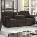 Mila 3 Seater Recliner with Console at online8 furniture store Auckland