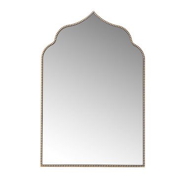 Moroccan Art Wall Mirror - Bronze at online8 furniture store Auckland