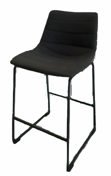 Nevada Barstool - Black at online8 furniture store Auckland