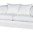 Newport 2.5 Seater Slip Cover Sofa- Cloud at online8 furniture store Auckland