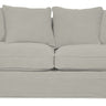 Newport 2.5 Seater Slip Cover Sofa- Pastel Grey at online8 furniture store Auckland