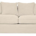 Newport 2.5 Seater Slip Cover Sofa- Salt & Pepper at online8 furniture store Auckland