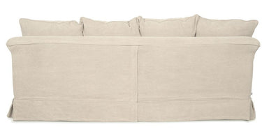 Newport 2.5 Seater Slip Cover Sofa- Salt & Pepper at online8 furniture store Auckland