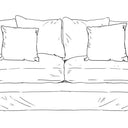 Newport 3.5 Seater - Frame at online8 furniture store Auckland