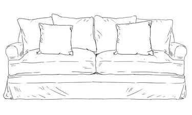 Newport 3.5 Seater - Frame at online8 furniture store Auckland