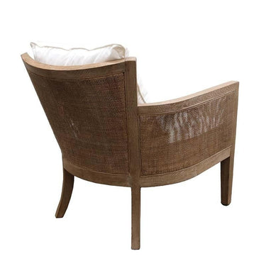 Noelie Lounge Chair-Ivory at online8 furniture store Auckland