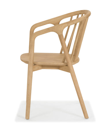 Nordic Dining Chair with Arms at online8 furniture store Auckland