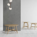 Nordic Oak Coffee Side Table at online8 furniture store Auckland